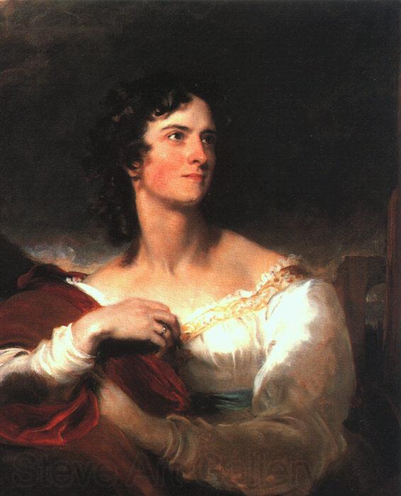  Sir Thomas Lawrence Miss Caroline Fry France oil painting art